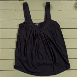 black tank top